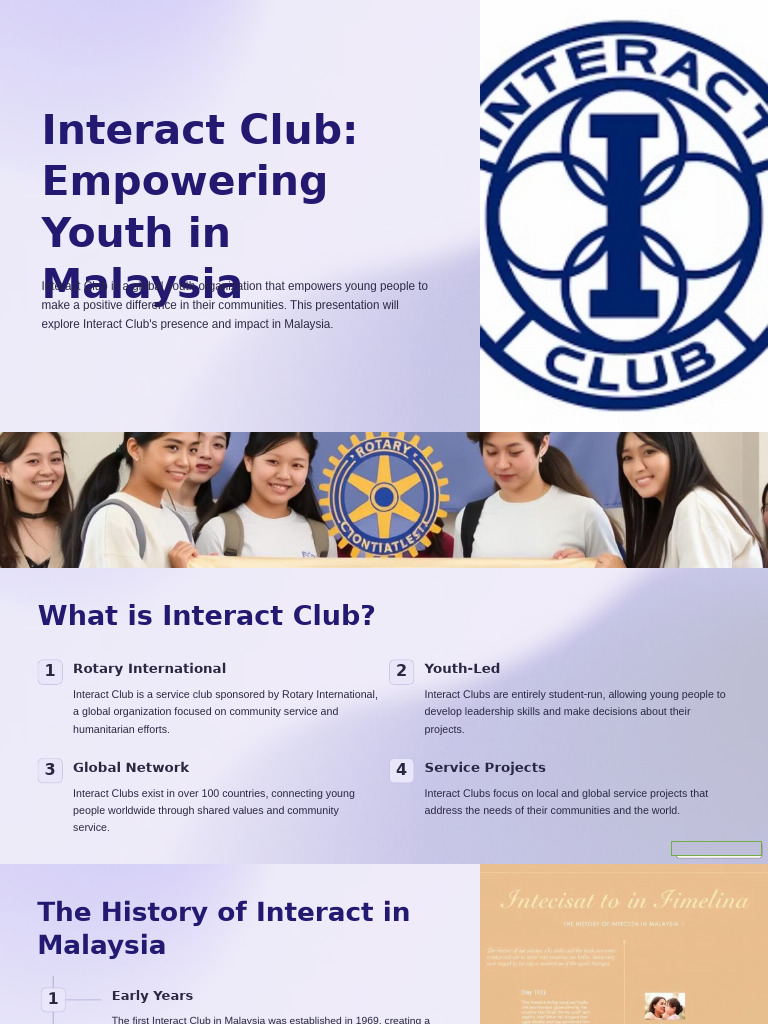 Empowering Youth Through Interact Malaysia | PDF | Community | Leadership