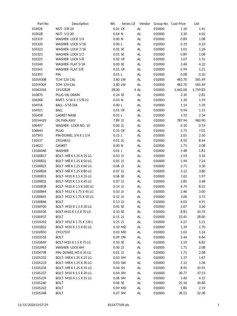 Allison 07-01-09 | PDF | Electrical Connector | Manufactured