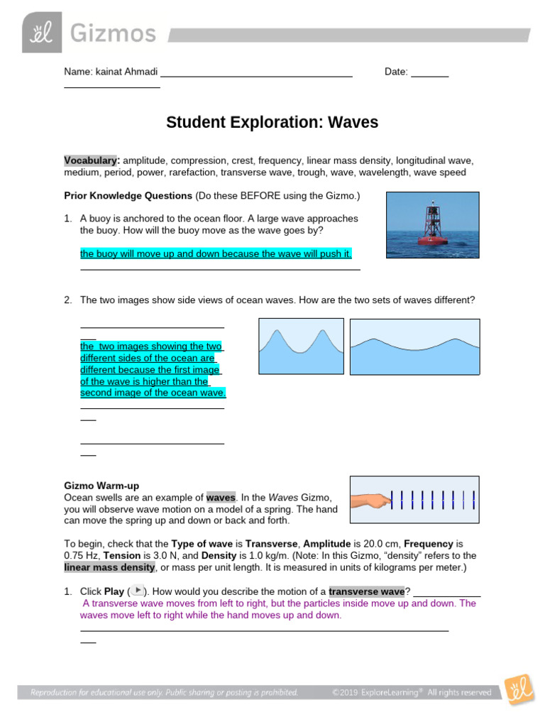 Waves SE | PDF | Waves | Frequency