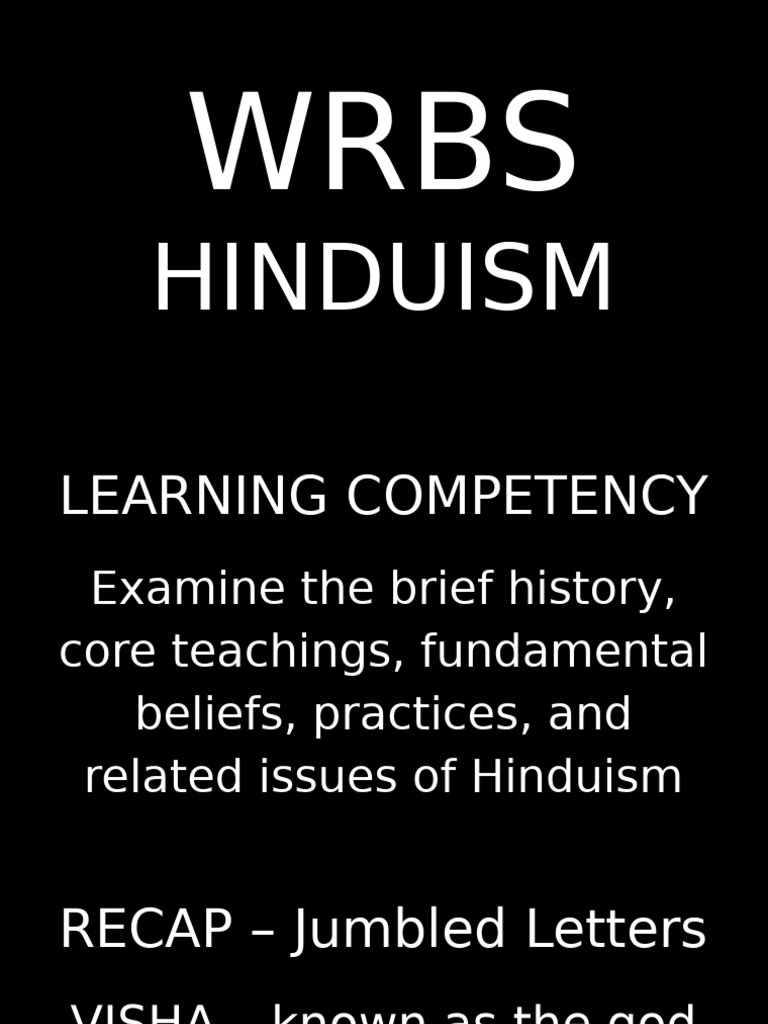 Core Beliefs and Teachings of Hinduism | PDF | Hindu Deities | Brahman