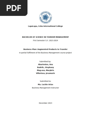 Business Plan Bridging Final