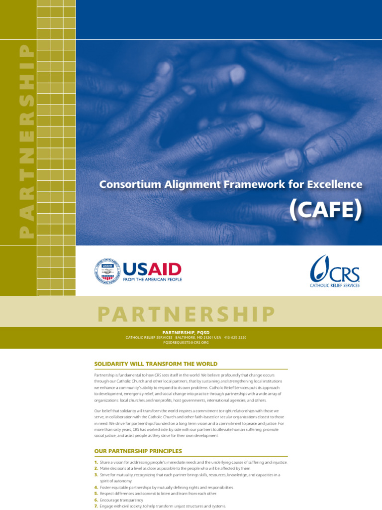 Consortium Alignment Framework Overview | PDF | Evaluation | Governance