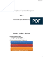 Process Analysis II