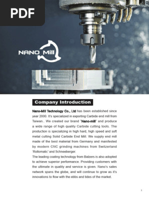 小本銑刀目錄20190822高檔| PDF | Steel | Metals