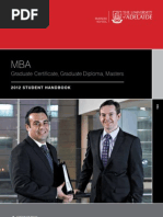 Download MBA 2012 Handbook by Faculty of the Professions SN79272810 doc pdf