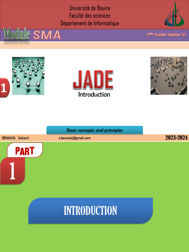 Introduction au logiciel JADE | PDF | Java (Langage de programmation ...