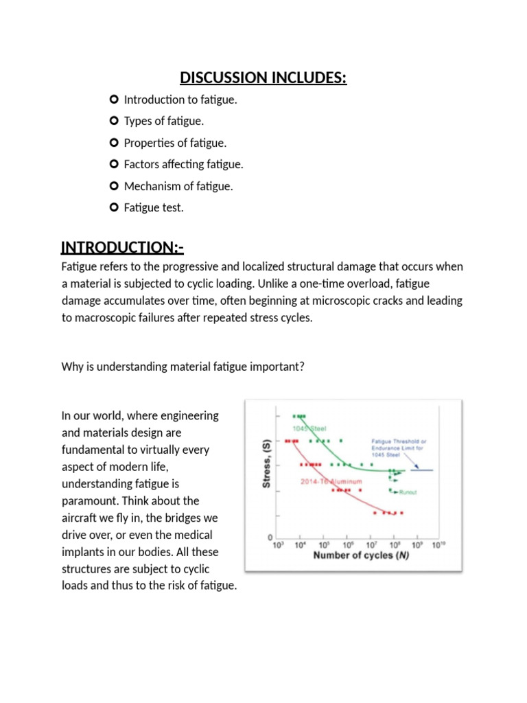 Understanding Material Fatigue Basics | PDF | Fatigue (Material) | Fracture