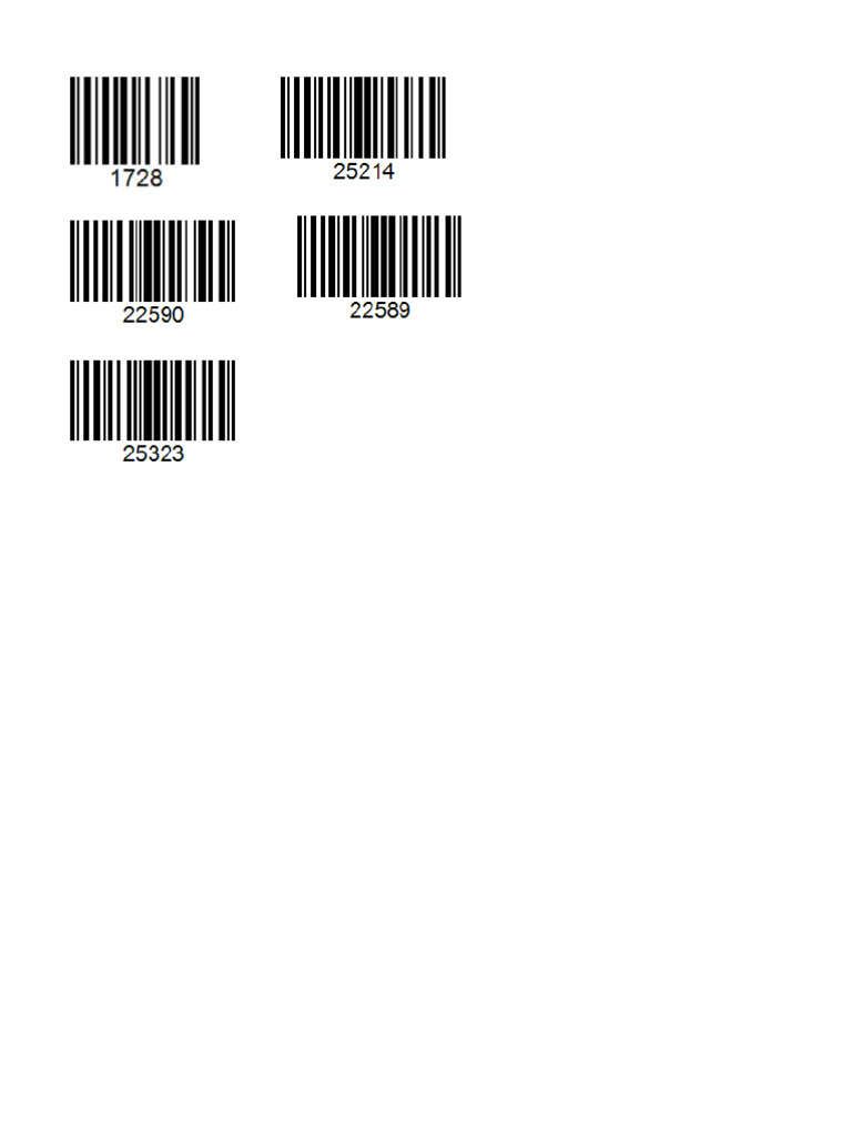 Codigo de Barra 2 | PDF
