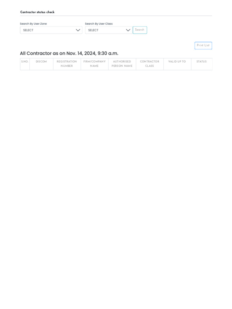 Contractor _ Dashboard | PDF