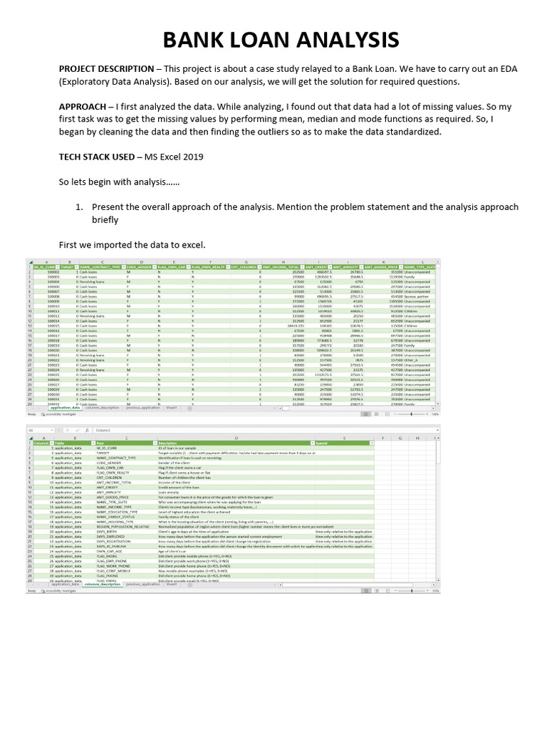 Bank Loan Data Insights | PDF | Loans | Statistical Analysis