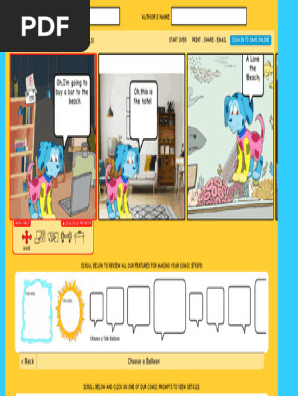 Create Your Own Comic Strips Online With MakeBeliefsComix