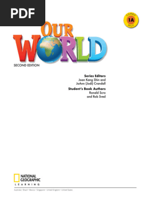 Our World: Student's Book Overview | PDF