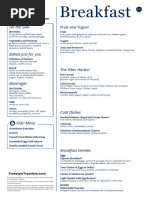 Premier Inn Breakfast | PDF | Foods | Cuisine