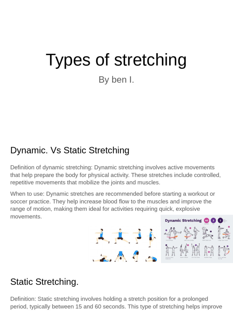 Types of Stretching | PDF | Self-Improvement | Lifestyle