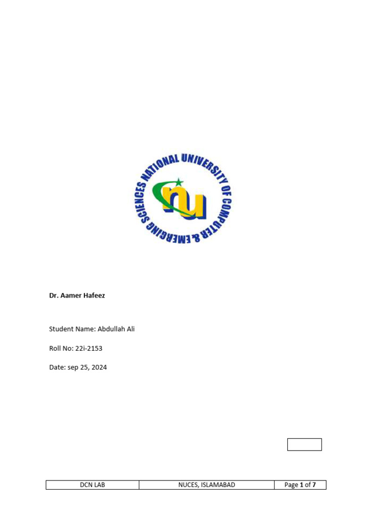 Lab 06 Ip Addressing And Arp 2 Pdf Computer Network Computer