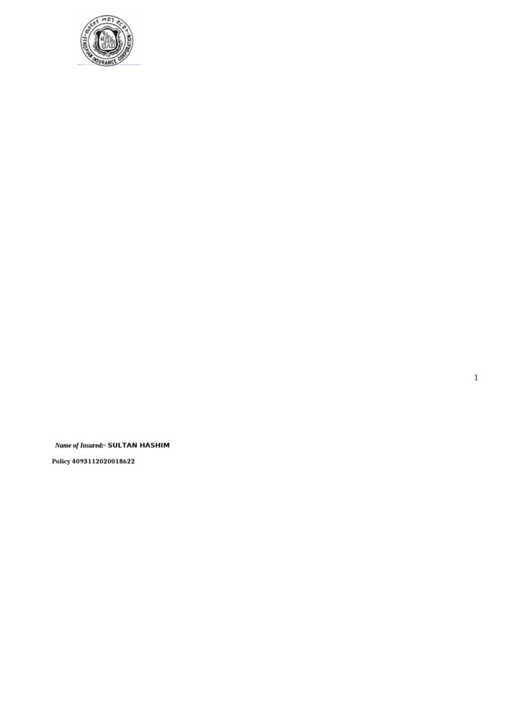 Commercial Vehicle Insurance Policy | PDF | Insurance | Indemnity