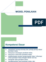Model Model Penilaian