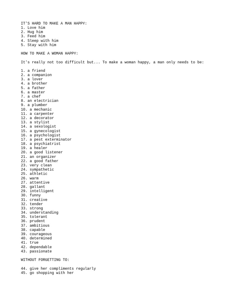 how to please woman PDF