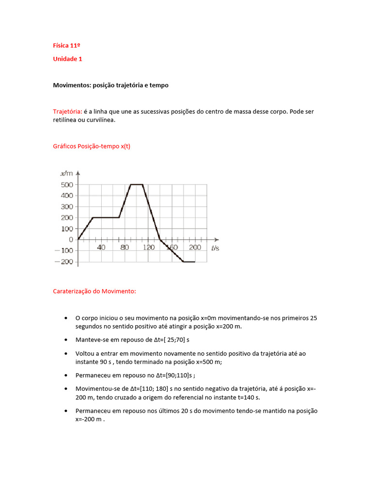 Movimentos e Leis da Física 11º Ano | PDF | Leis do Movimento de Newton ...