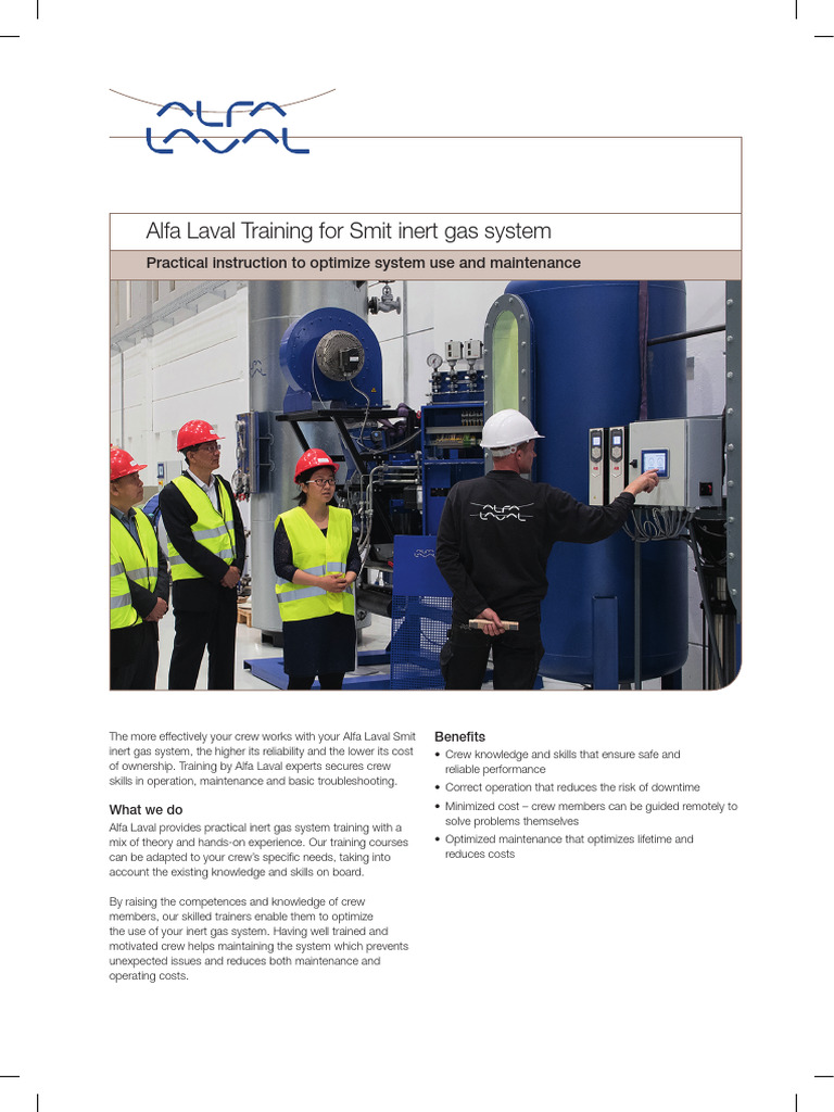 Smit Inert Gas System Training Overview | PDF