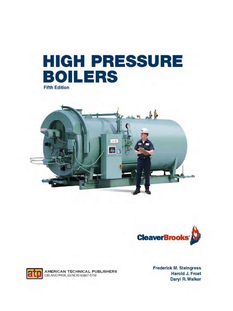Sample High Pressure Boiler Textbook | PDF | Boiler | Steam