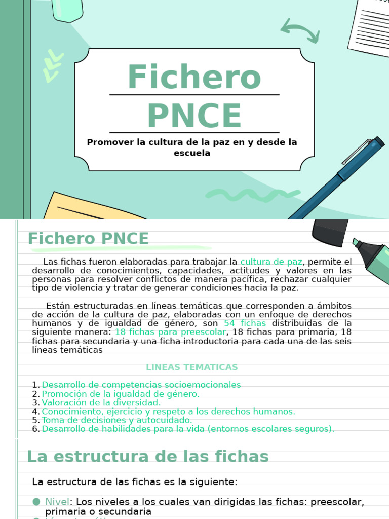 Fichas para Promover la Cultura de Paz | PDF | Género | Estudios de género