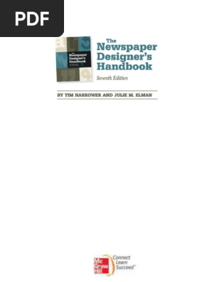 The Newspaper Designer's Handbook: Tim Harrower
