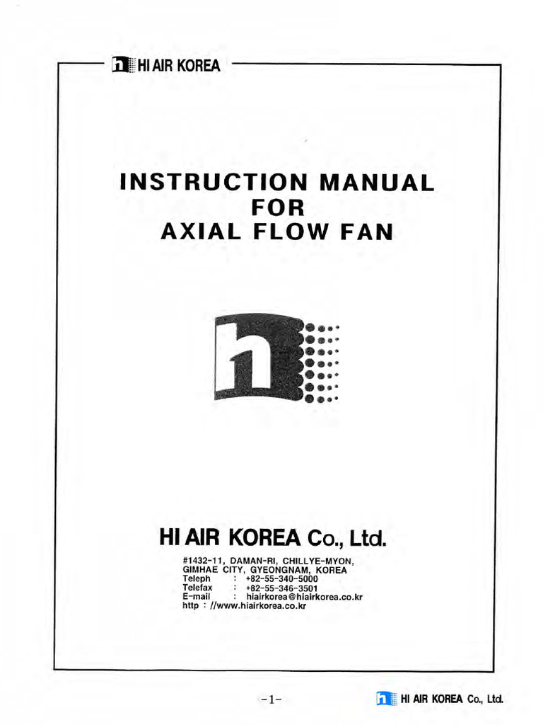 S5114-Mm47-Er Vent Fan Instruction Manual | PDF