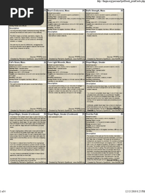 Druid spell level 6