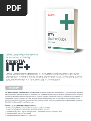 ITF+ Content Guide | PDF | Computer File | Operating System