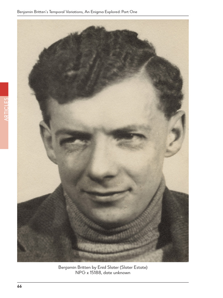 Britten's Temporal Variations Unveiled | PDF | Orchestras
