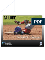 Failure: The Secret To Success