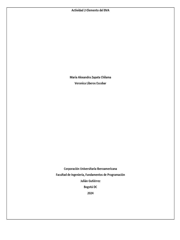 Actividad 2 elementos del vba pdf variable inform tica tipo