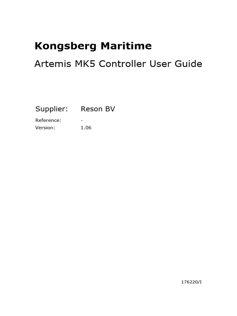 Artemis MK5 Controller User Guide | PDF | Computer Network | Windows ...