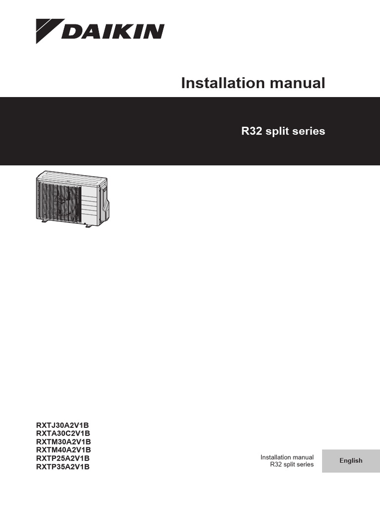 RXTJ A.rxta C.RXTM A.rxtp A Installation Manual 3pen600450 10w English ...