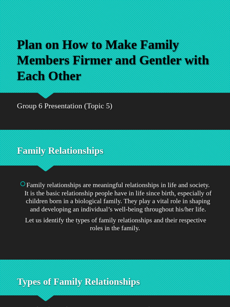 Enhancing Family Bonds: Firmer & Gentler | PDF | Family | Love