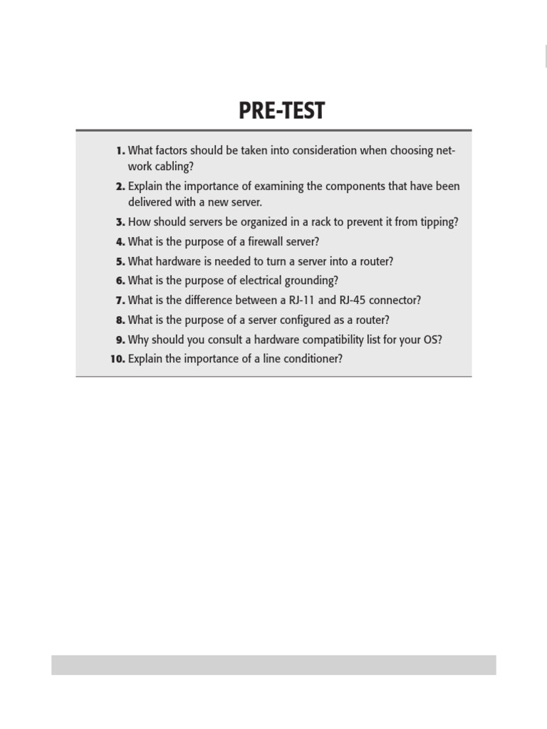 Server Installation Planning Guide | PDF | Computer Network | World ...