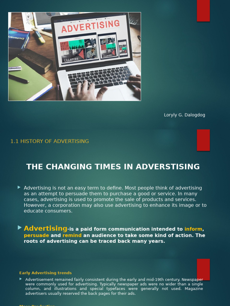 Advertising Chapter 1 2 | PDF | Advertising | Brand