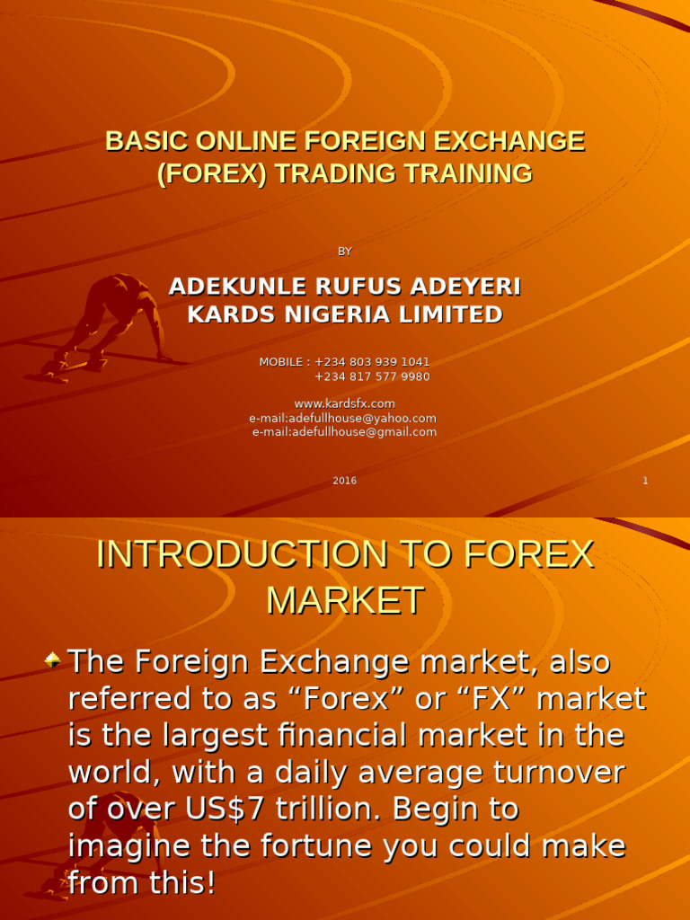 Basic Online Forex Trading Guide | PDF | Foreign Exchange Market | Trade