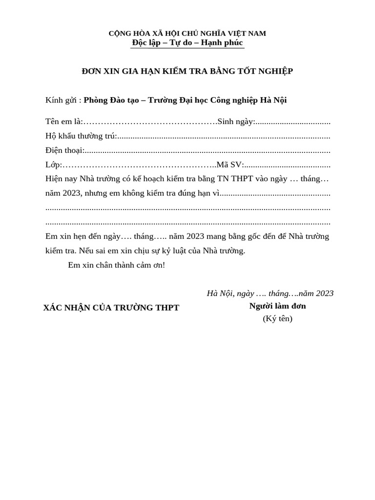 Mau don xin gia han kiem tra bang pdf