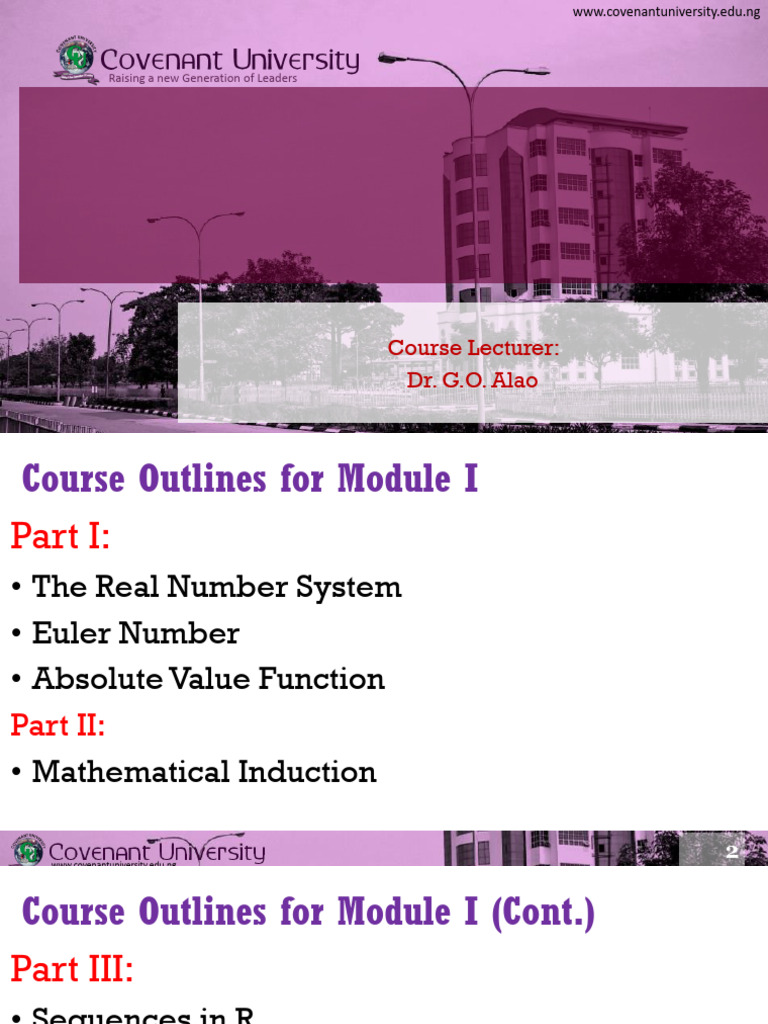 MAT211 - Real Number System | PDF | Numbers | Real Number