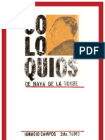 Amor para Julio C. Tello Por Ignacio Campos + El Japista Que Julio C. Tello Le Entregó A Víctor Raúl Por Víctor Tirado