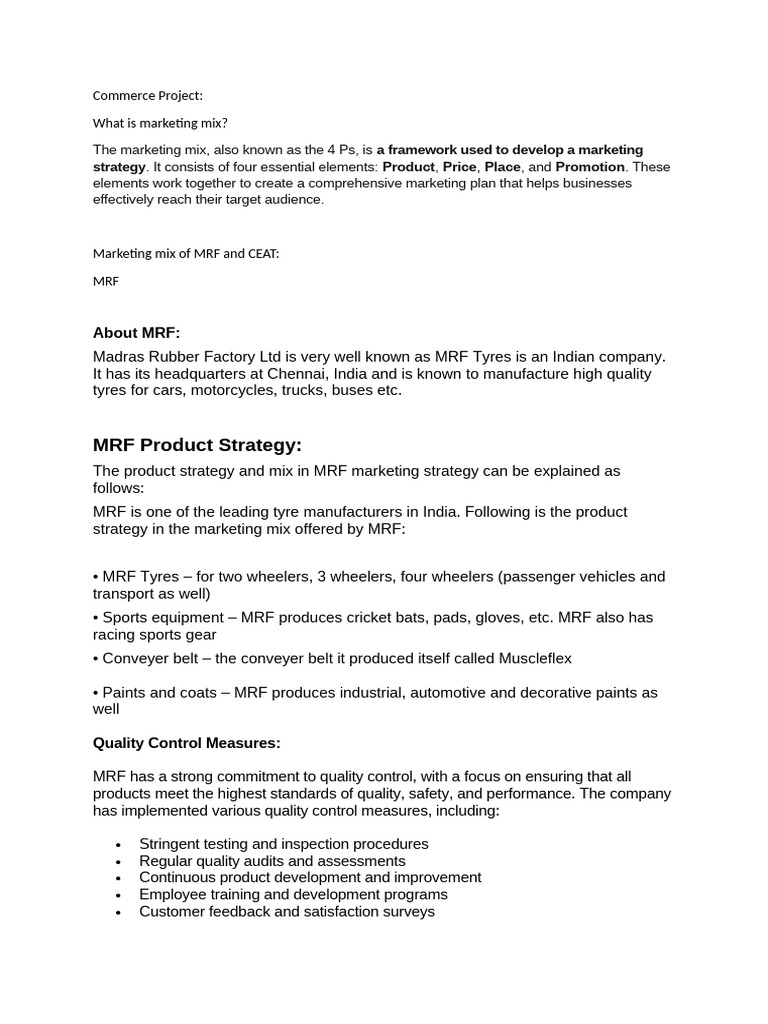 Commerce Project | PDF | Business