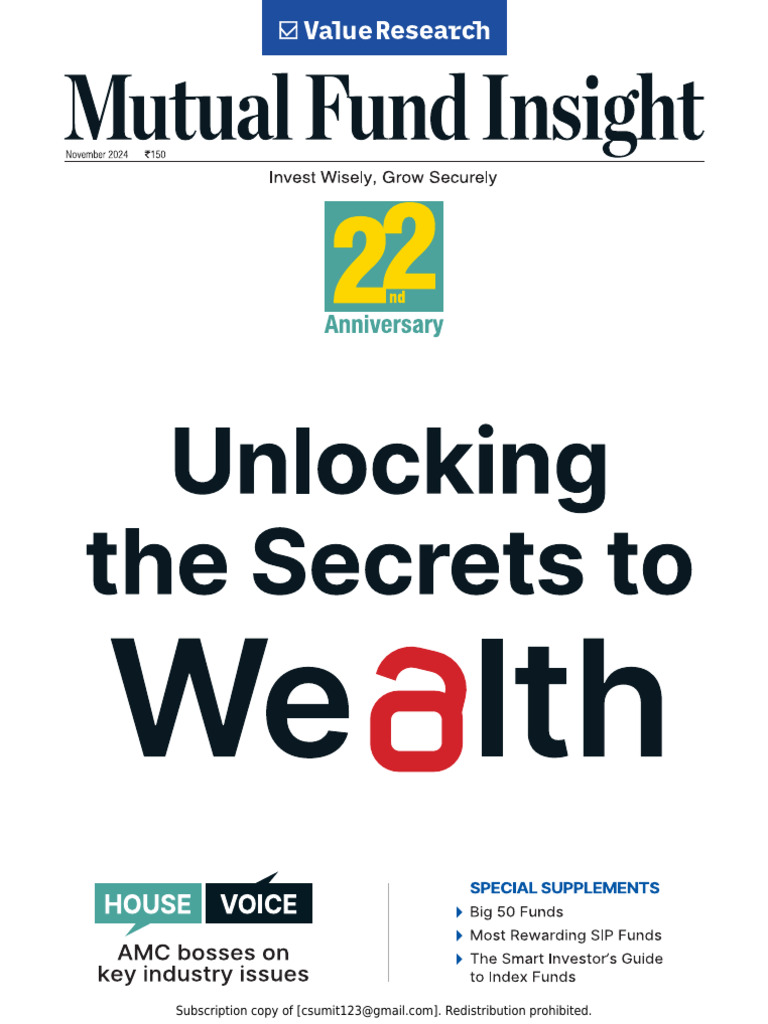 Mutual Fund Insight Nov 2024 | PDF | Investing | Artificial Intelligence