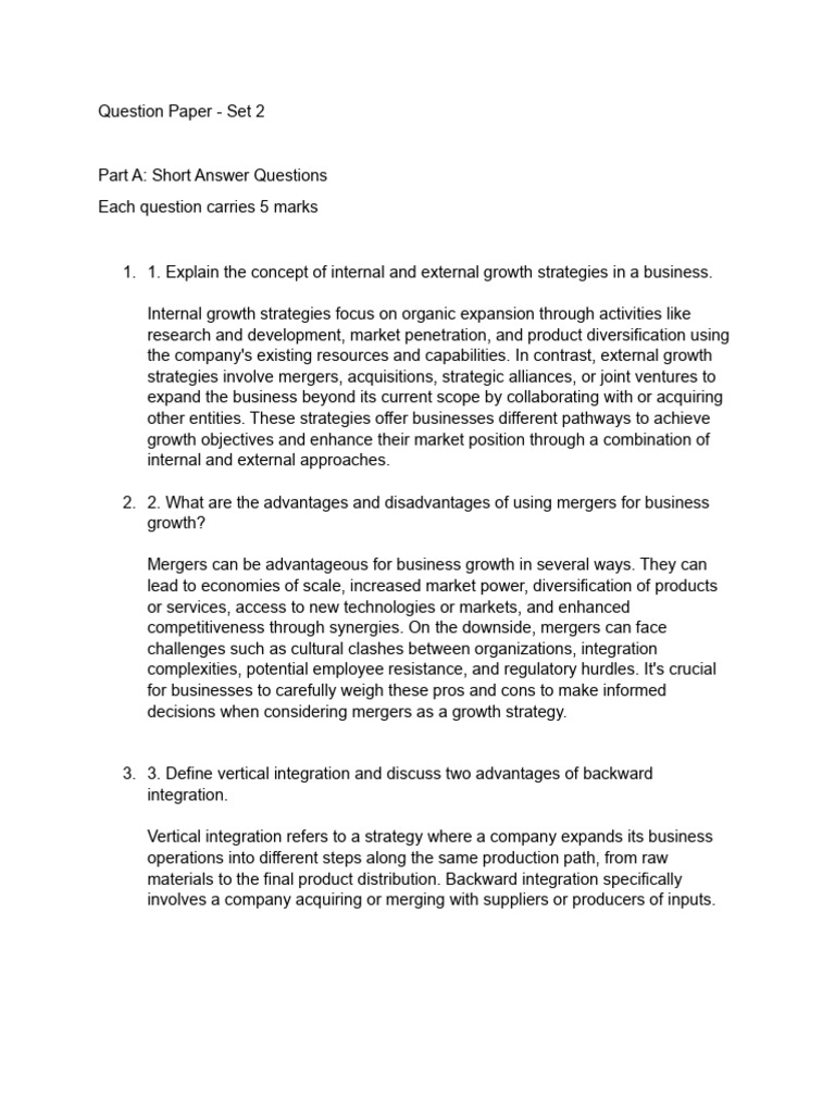 Question Paper (1) | PDF | Human Resource Management | Employment