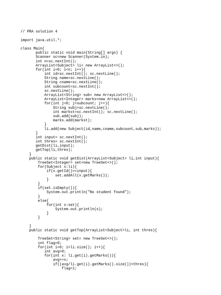 Pra Solution 4 | PDF | Computer Programming | Software Engineering