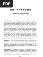 Download The Third Space an Interview With Homi Bhabha by zabit SN79292416 doc pdf