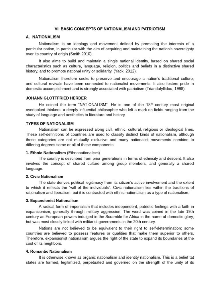 Understanding Nationalism and Patriotism | PDF | Nationalism | Philippines