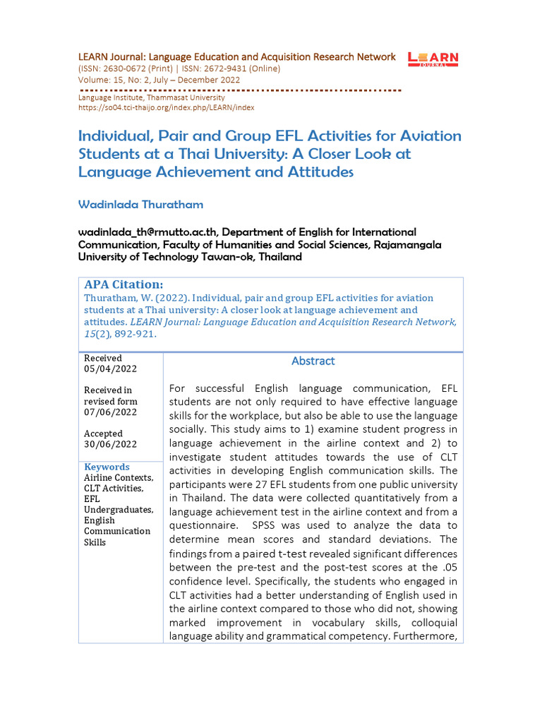 Document 31 | PDF | English Language | Communication