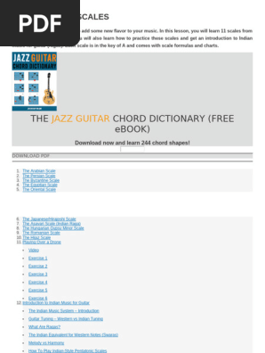 EXOTIC GUITAR SCALES